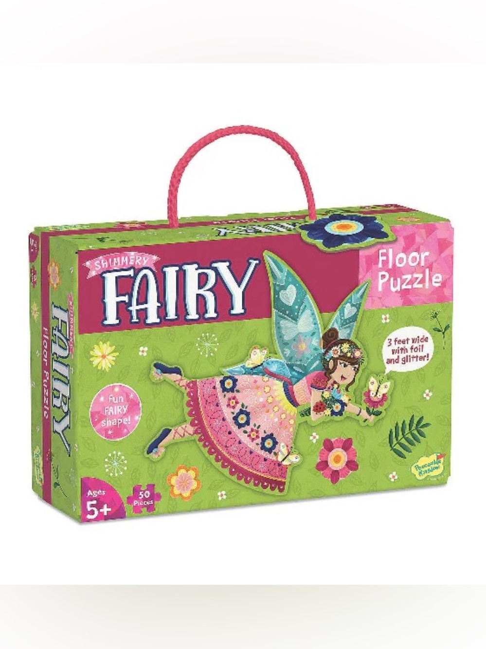 Fairy Floor Puzzle - Pink & Green Fairy Puzzle